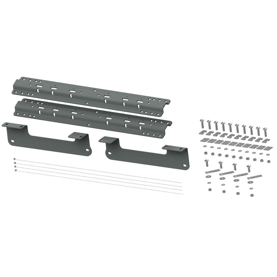 Fifth Wheel Hitch B&W Trailer Hitches Universal Mounting Rails with Custom Installation Brackets - RVK2404