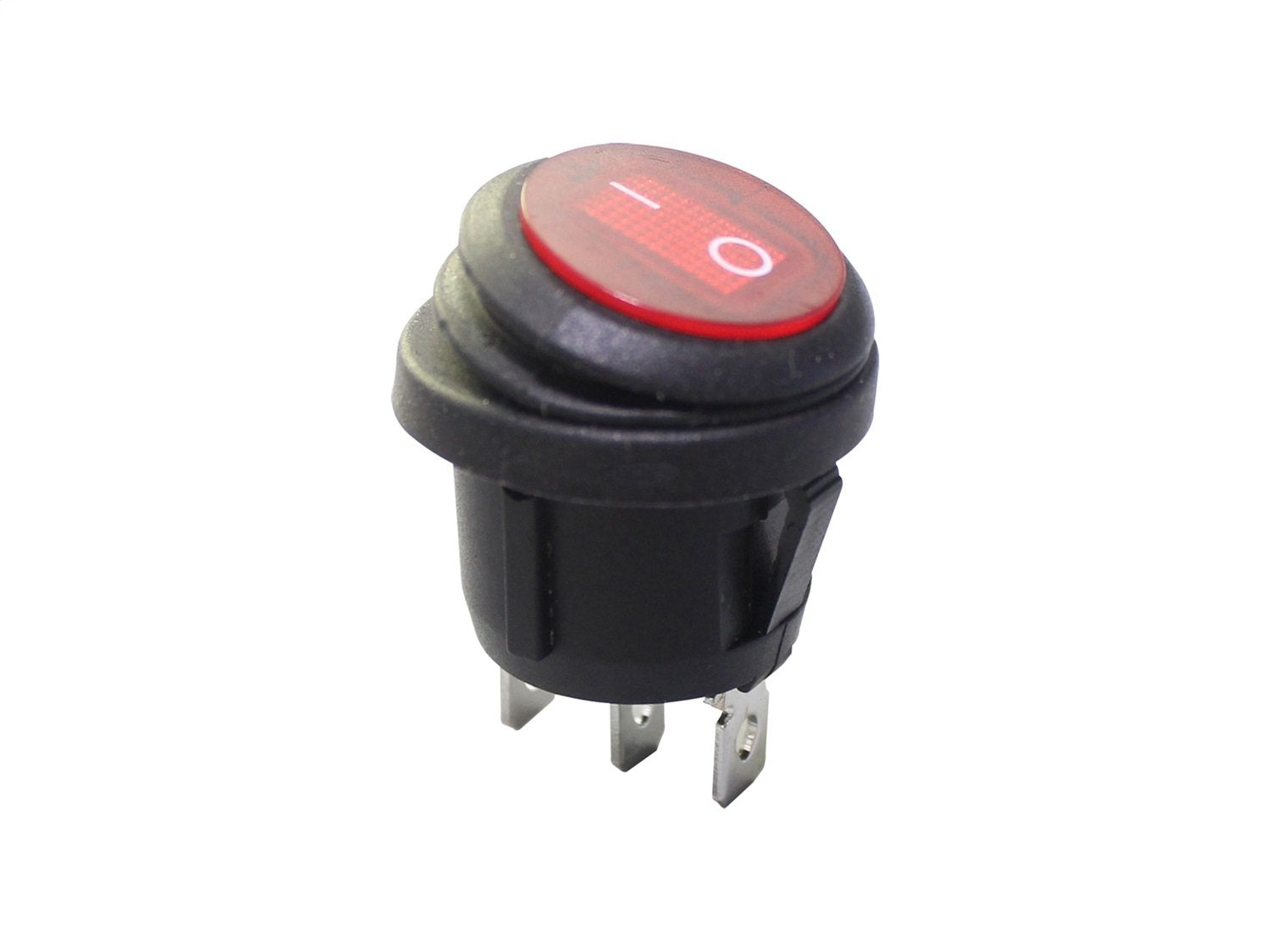 KC Hilites Illuminated LED Rocker Switch 3113 Red 10 Amp Illuminated LED Rocker Switch