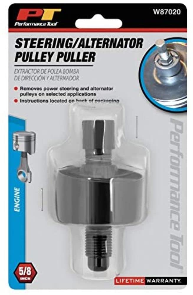 W87020 Performance Tool Power Steering Pump/Alternator Puller , Black