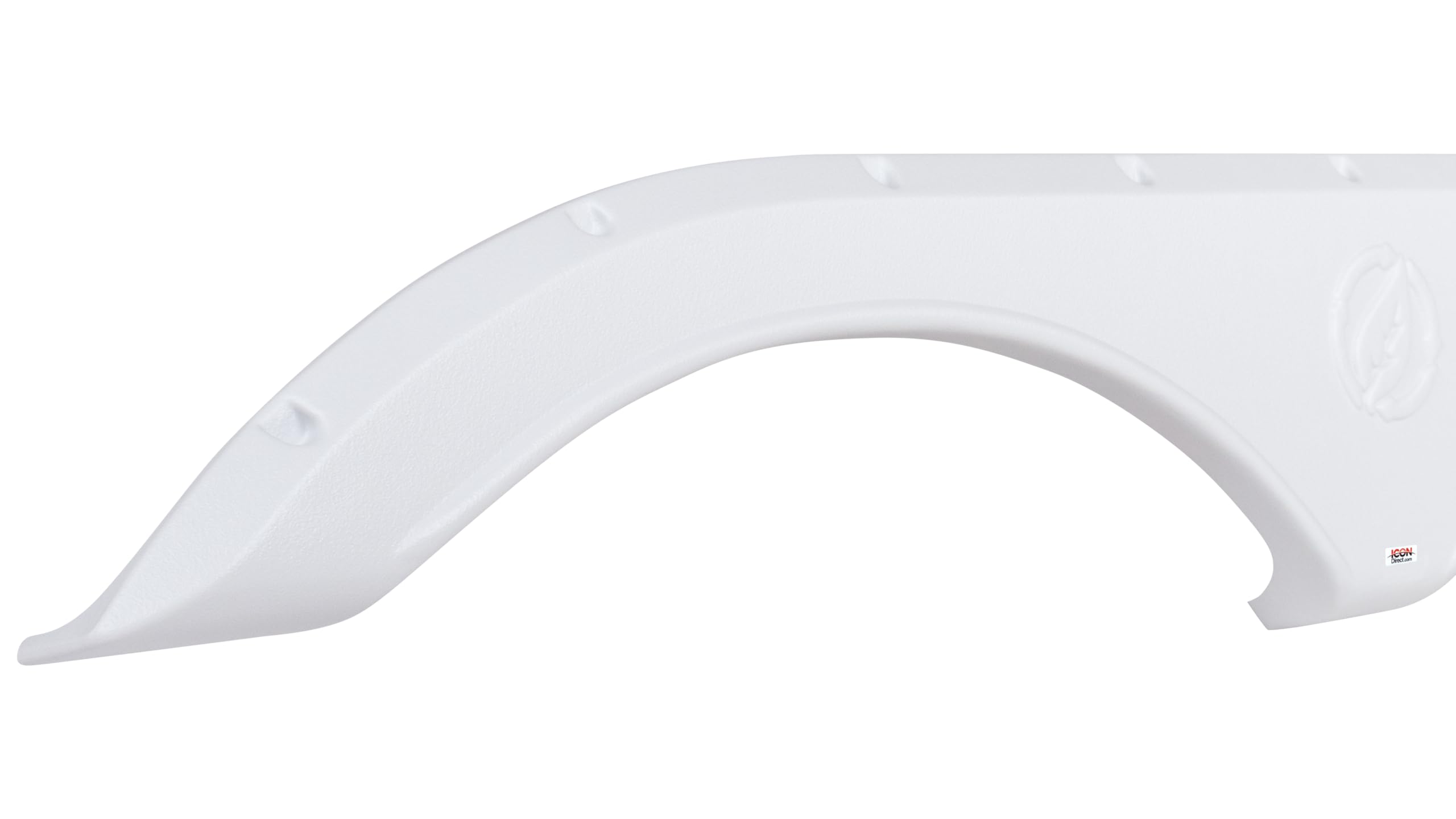 Tandem Axle Fender Skirt ICON 14118 FS2788 for Evergreen - Polar White
