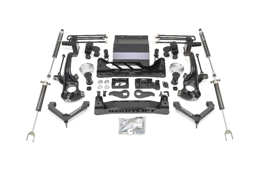 ReadyLIFT 8'' Lift Kit 44-30820 with Falcon 1.1 Shocks For Chevrolet/GMC 2500HD/3500HD RWD, 4WD
