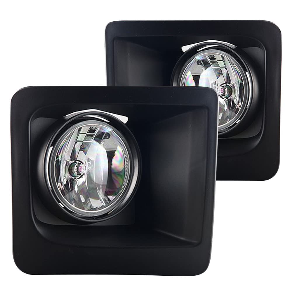 Winjet Driving Fog Lights Compatible with [2014-2015 GMC Sierra 1500] + Switch + Wiring Kit