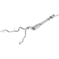 2017 Ford Racing F150 Raptor 3.5L Sport Cat-Back Exhaust System Dual Rear Exit w/Chrome Tips