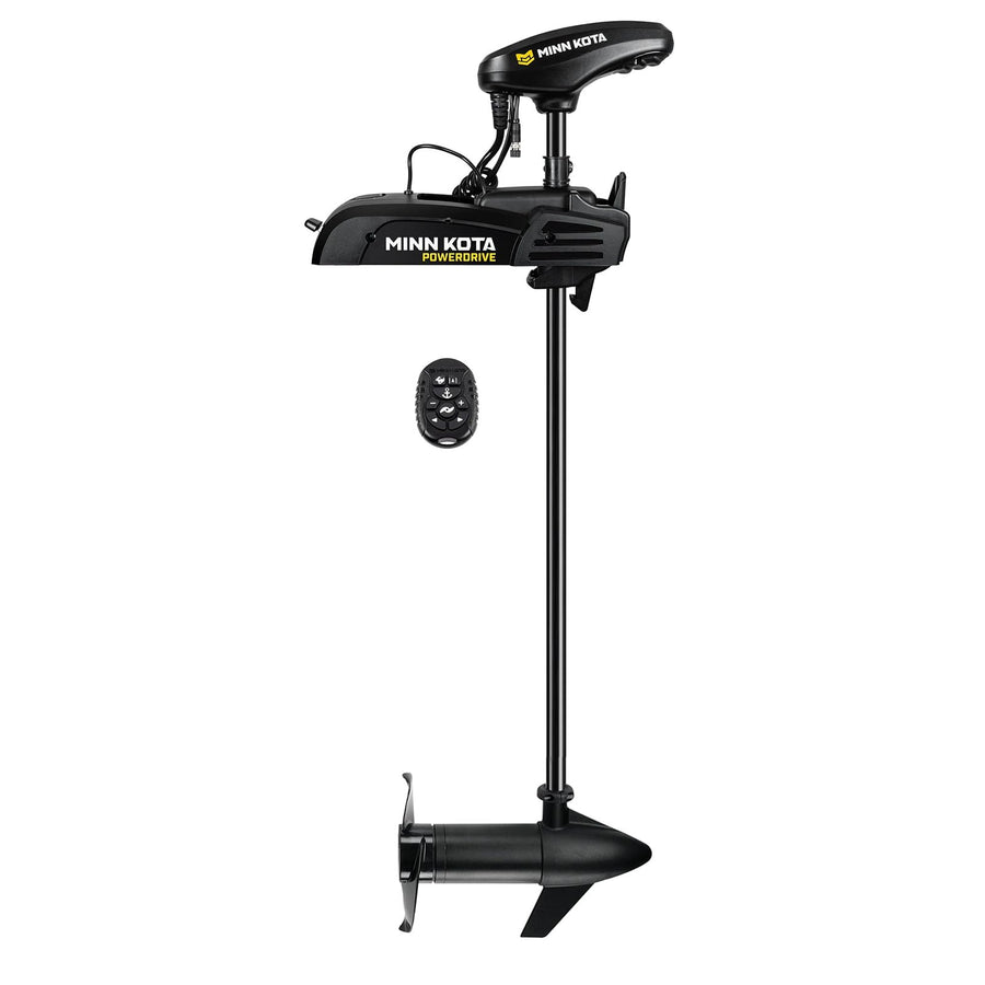 Minn Kota Bow-Mount PowerDrive Electric Trolling Motor with GPS, Dual Spectrum Chirp Sonar – 70 Lb. Thrust, 60 in. Shaft, Freshwater