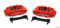 Rear Caliper & Bracket Kit FNSL4R - Red