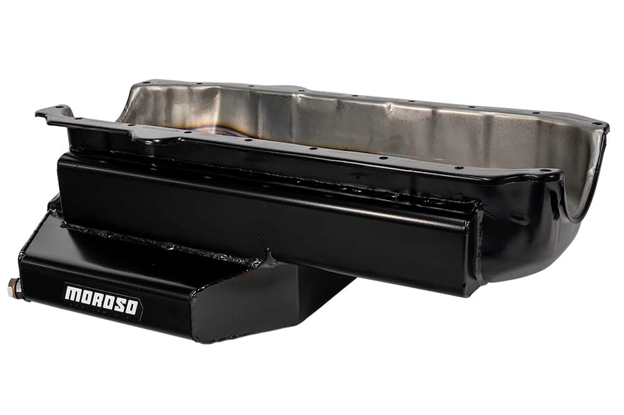 7.125" Moroso Oval Track Oil Pan for Chevy Small-Block Engines