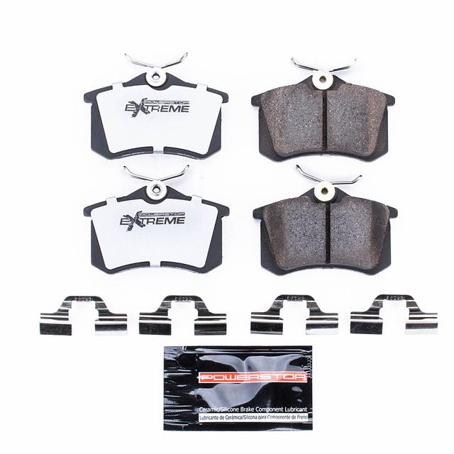 Power Stop Z26-340A Brake Pad Extreme Performance For A4, A6, A6 Quattro, Allroad Quat, S6, TT, TT Quattro, VW Corrado, VW Golf, VW Passat [Model Specific]