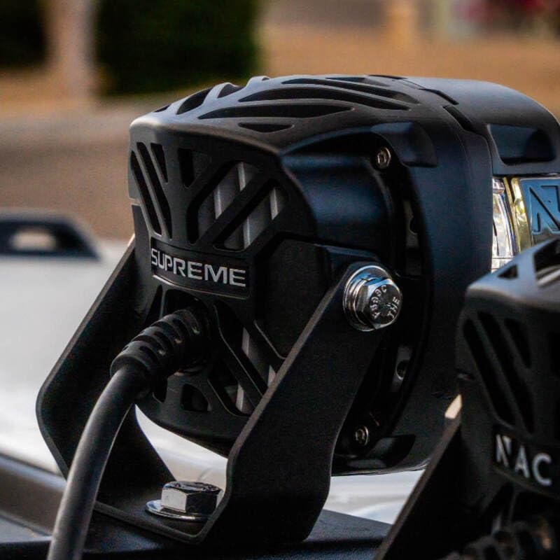 Quatro PM435 NACHO Supreme 80 Peak candela 374,602 Effective lumens 10,500 80 W each redefining high-performance lighting ideal for 4x4 offroad adventures