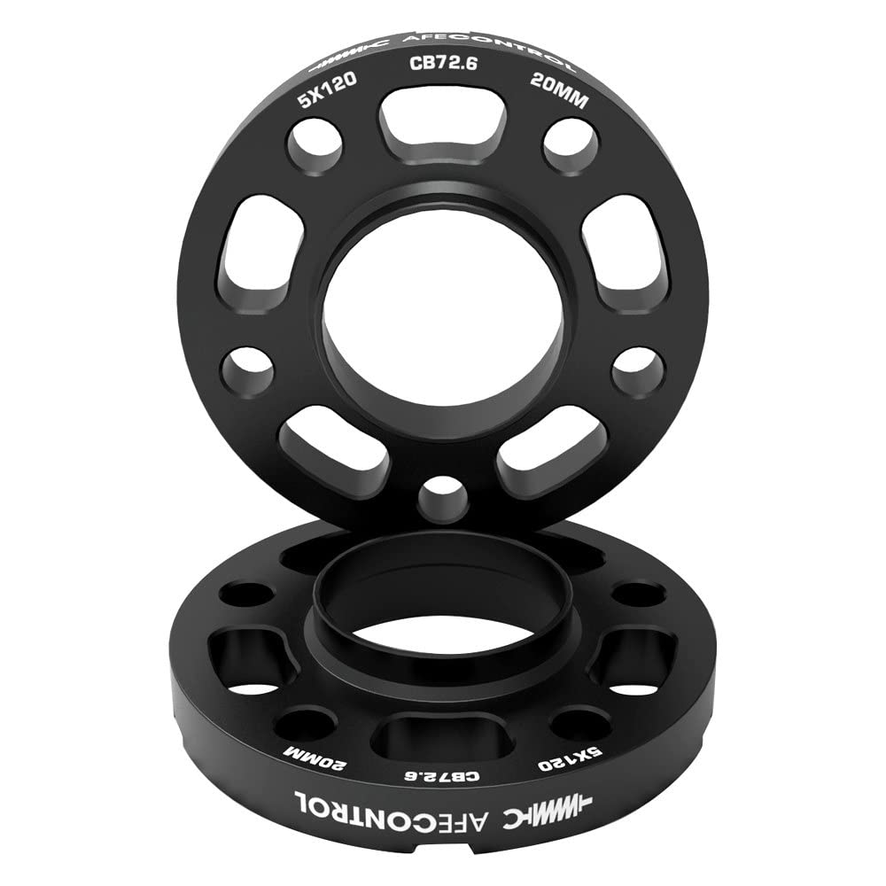 aFe Power Billet Aluminum CONTROL Wheel Spacers Fit Various BMW Applications 5x120 CB72.6 20mm 610-502004-B