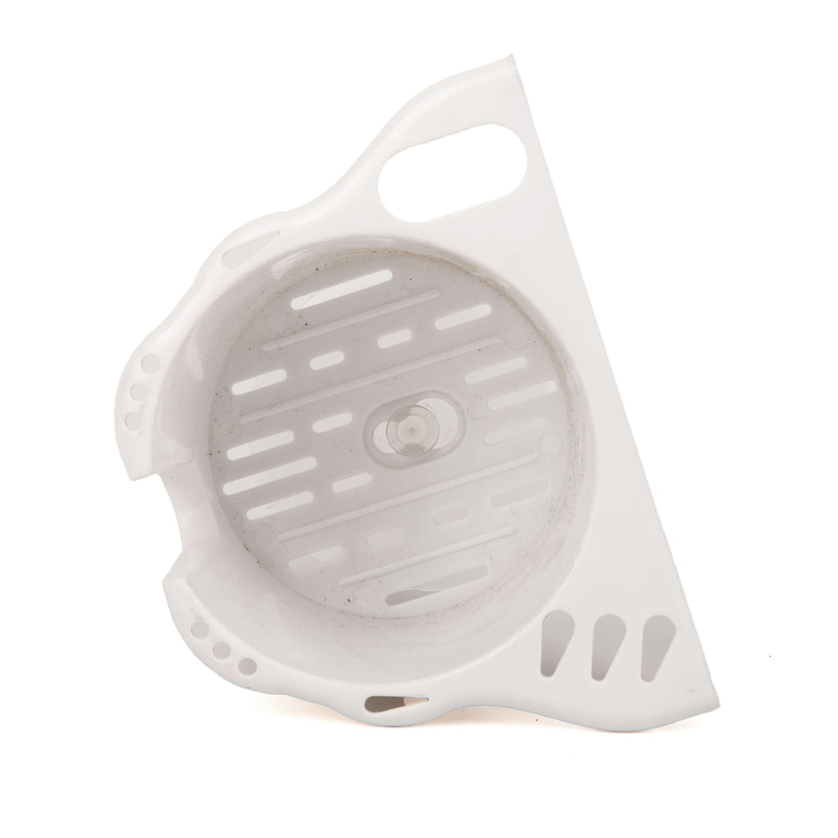 T-H Marine Tackle Single Drink Holder Titan – White – Suction Cup Mount – No-Tool Install – Removable Boat Beverage Holder with Built-in Lure and Pliers Slots – Compact and Portable