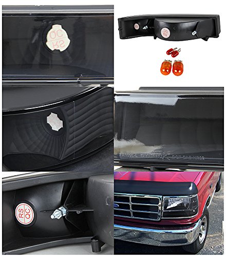 Bumper Light Black Spec-D Tuning LB-F15092JM-RS