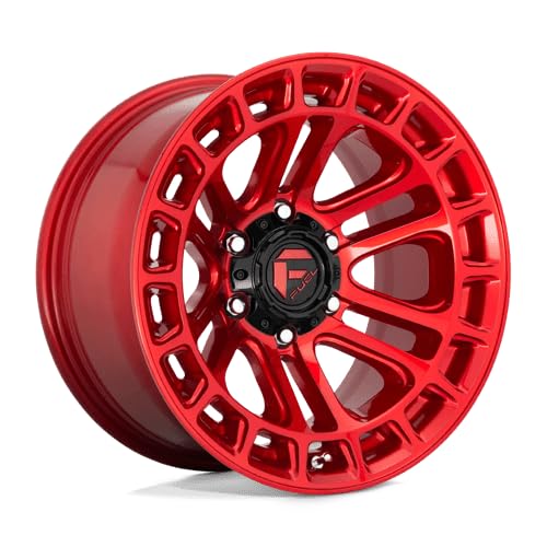 1PC Fuel D719 20X10 6X135 GL-RED-MACH -18MM - D71920008947