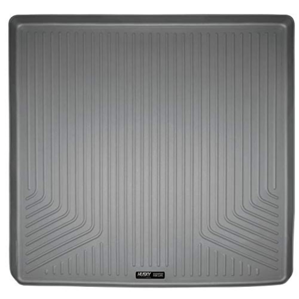Weatherbeater Husky Liners Cargo Liner | Fits 2015-2019 Cadillac Escalade, 2015-19 Chevrolet Tahoe, 2015-19 GMC Yukon Behind 2nd Seat | 1-pc Grey - 28212
