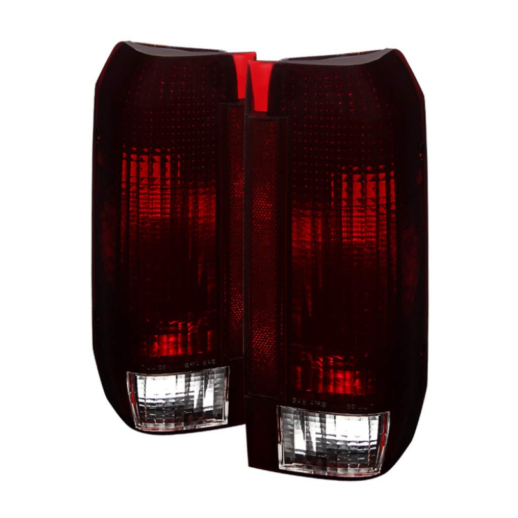 For Ford Bronco Xtune 1992-1996 OE Style Tail Lights Pair Red Smoked | 9030567