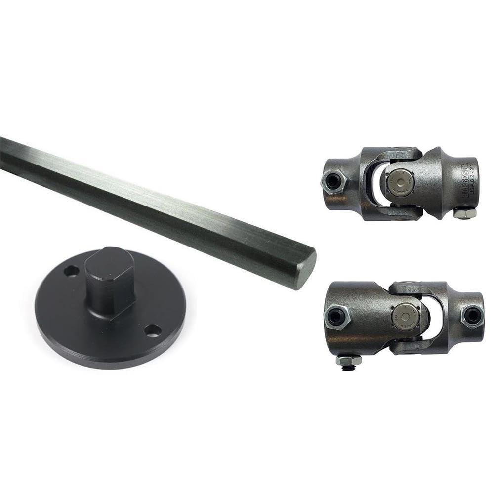 U-Joint Adapter Kit Steering Column | Rag Joint to 3/4-36 Spline