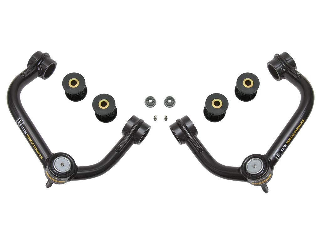 ICON Upper Control Arm/Delta Joint Kit Tubular, Compatible with 2004-20 Ford F150, 98500DJ