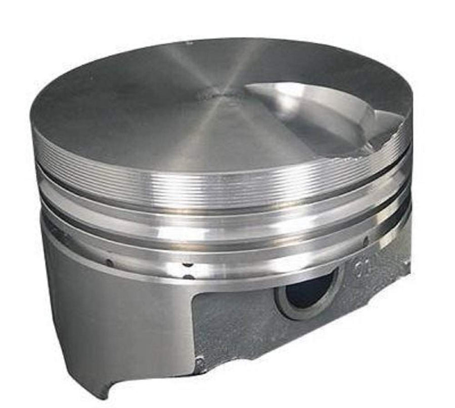 Set of (4) Silv-O-Lite replacement +.030" Over Size Pistons for Mercruiser 470 Boats 3.7L 224 L4 (4.390" Bore Diameter)