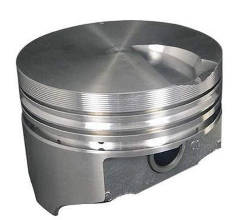Set of (4) Silv-O-Lite replacement +.030" Over Size Pistons for Mercruiser 470 Boats 3.7L 224 L4 (4.390" Bore Diameter)