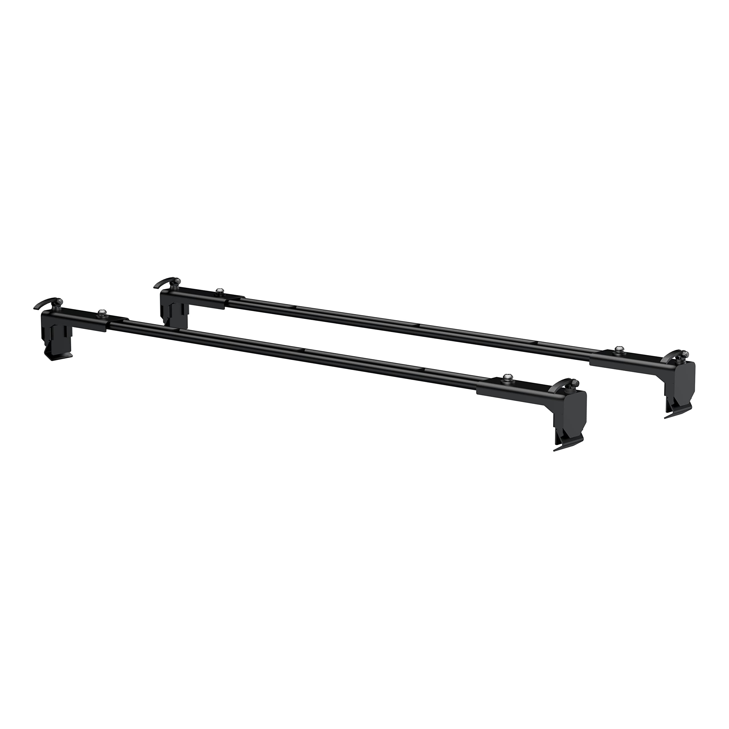CURT Black Steel Quick-Release Roof Rack Crossbars, Fits Select Jeep Wrangler JK 18119