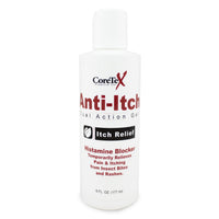 CoreTex Dual Action Anti-Itch Itch Relief Gel - 6oz Topical Analgesic for Fast Itch Relief from Poisonous Plant Rashes, Insect Bites, & Other Mild Skin Irritations