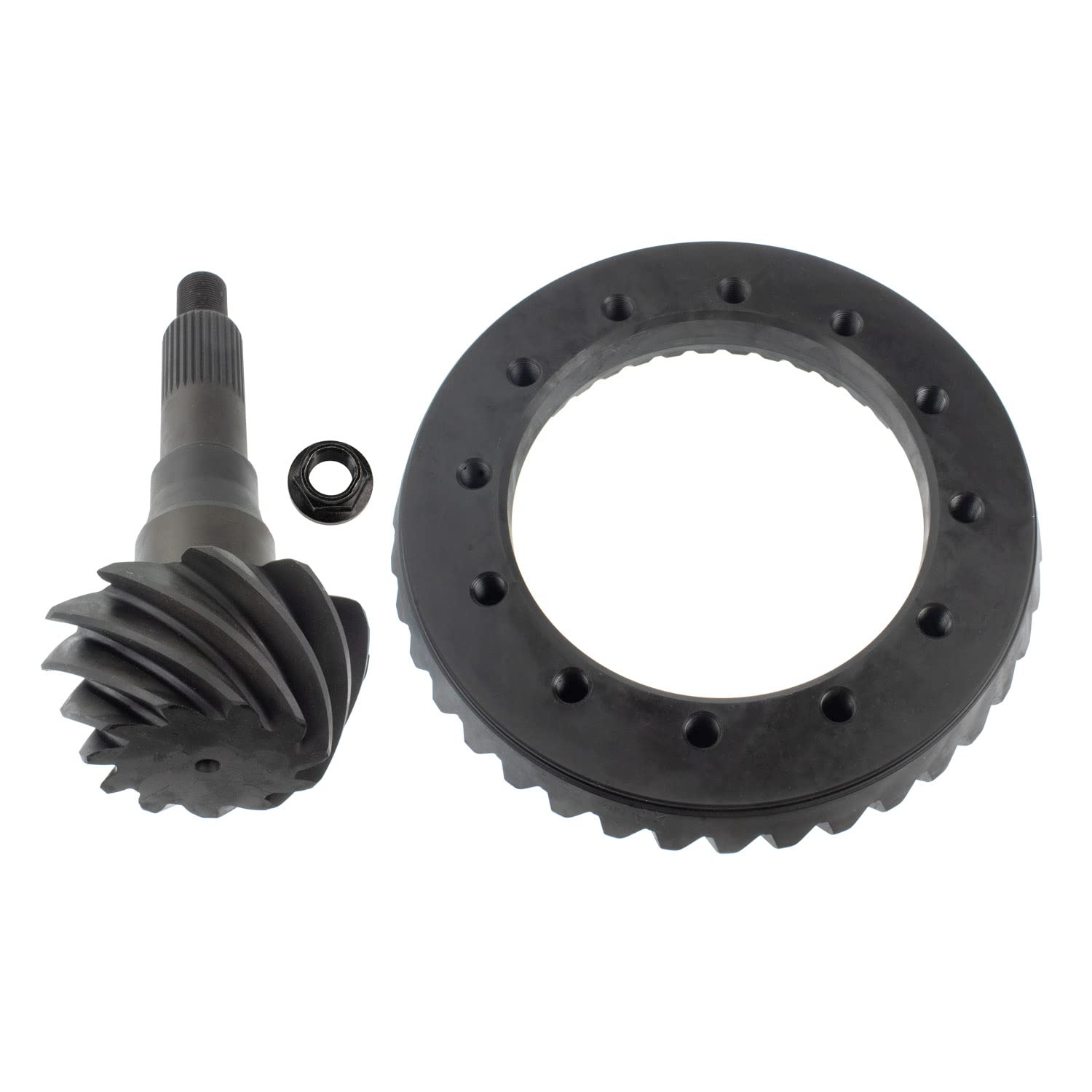 Differential Ring & Pinion Motive Gear F9.75-355 For Ford 9.75" Ratio 3.55, 12-Bolt 31 Spline 11 Pinion & 39 Ring Tooth Fits Ford F-150 Expedition Lincoln Navigator Replaces 3L1Z4209CB, YG F9.75-355