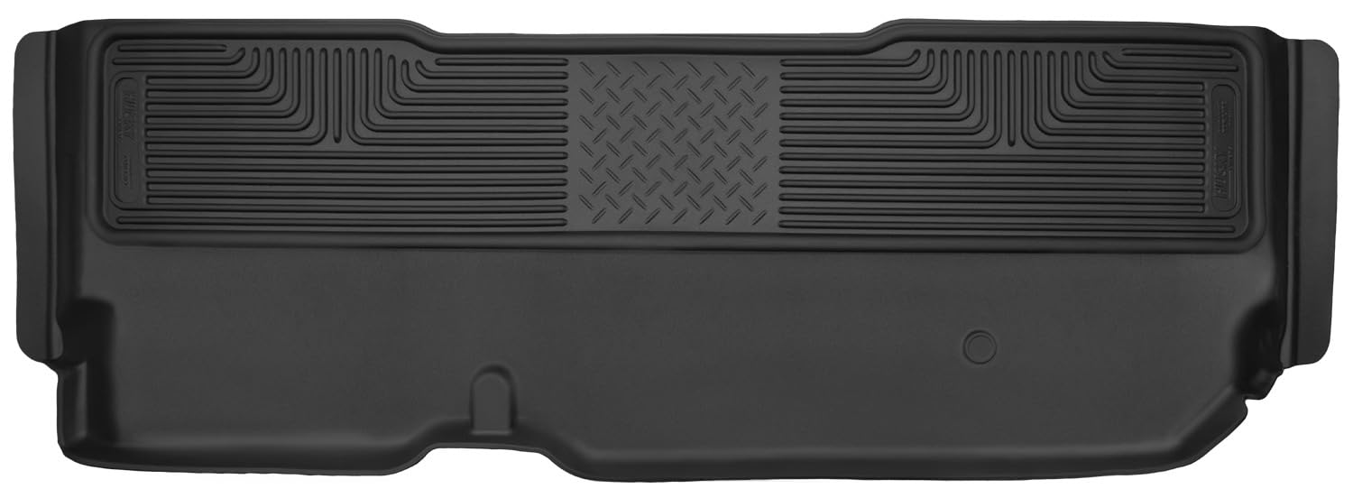 Husky Liners Floor Mats X-act Contour | Fits 2011-2016 Ford F-250/F-350 SuperCab Without Factory Subwoofer (Full Coverage) | 2nd Row, 1-pc Black - 53421