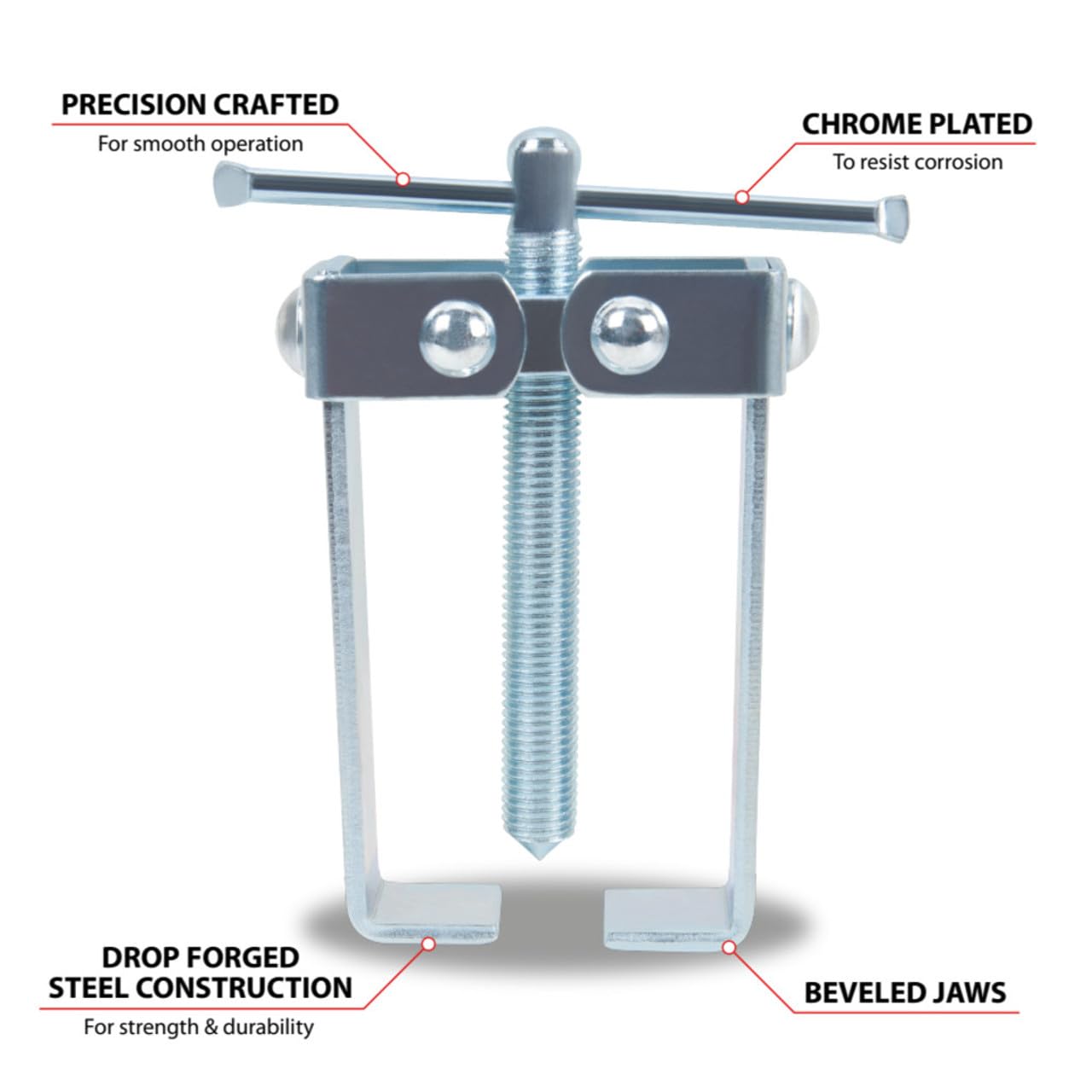 2-Jaw Performance Tool W141 Gear Puller, 6