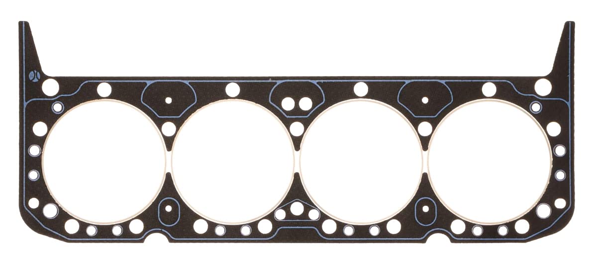 SCE Cylinder Head Gasket, Vulcan Cut Ring, 4.125 in Bore, 0.051 in Compression Thickness, Steel Core Laminate
