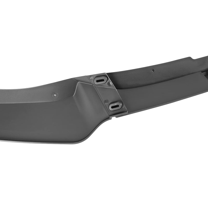 Front Bumper Lip Spec-D Tuning Black Compatible with Mazda 3 2010-2013
