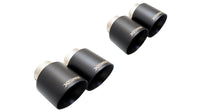 MW M3 G80 / G80 Competition XFORCE - Black tip Option (Will fit catback System only)