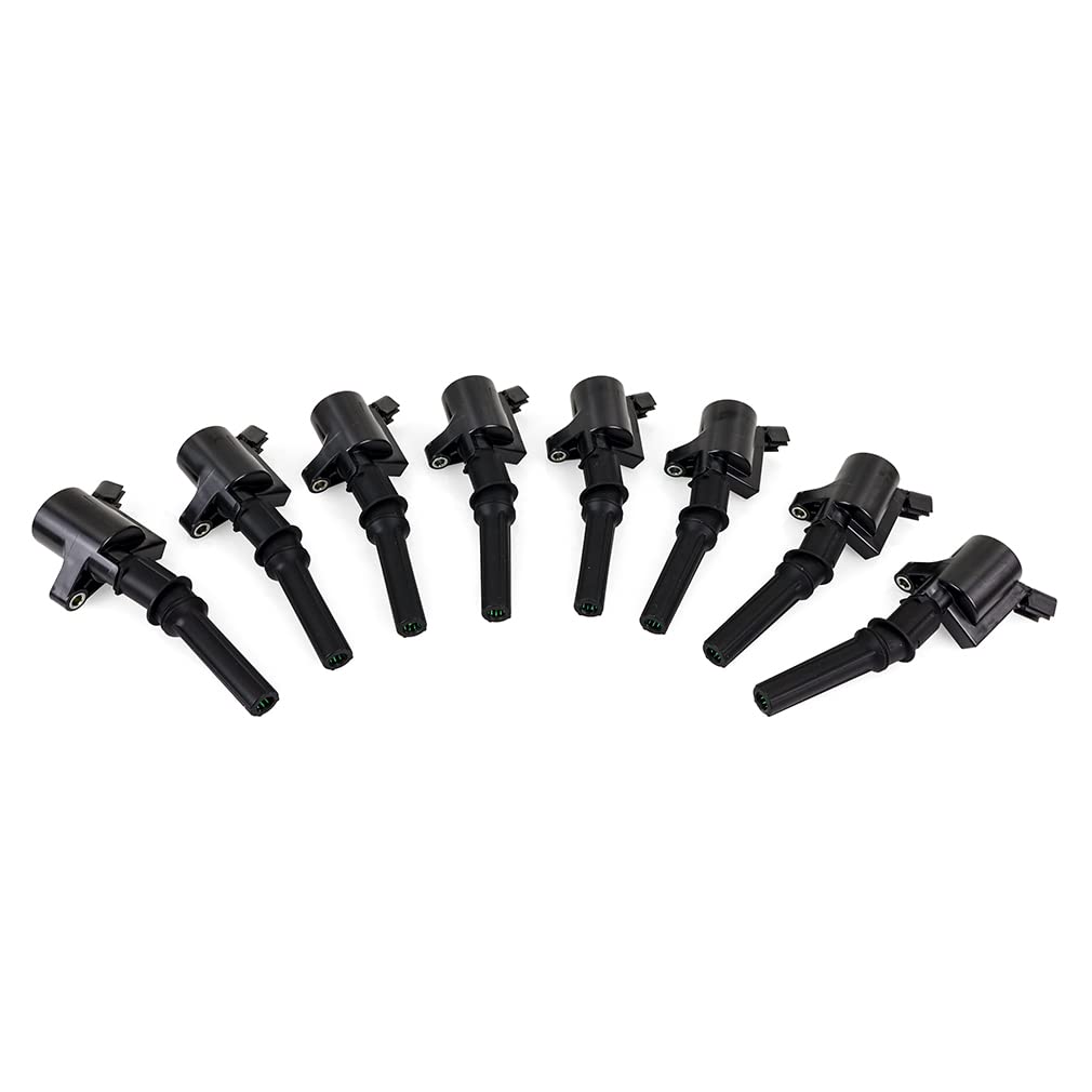 Mishimoto Set of 8 Ignition Coil, Compatible with Ford F-150 2001-2010