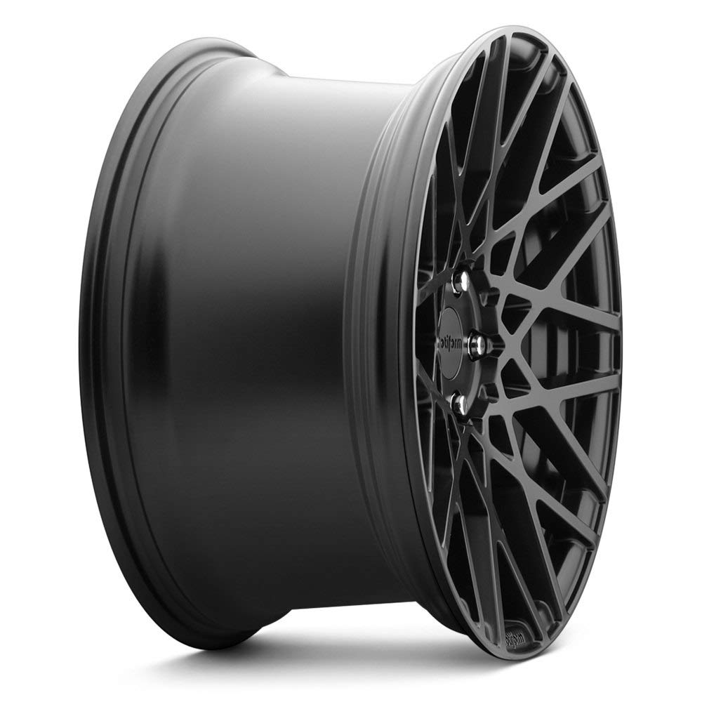 BLQ Rotiform 18X8.5 5X112 6.13 35mm MATTE BLACK - R1121885F8+35