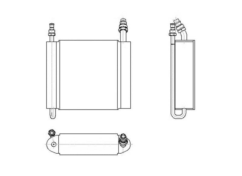 Evaporator TYC 97015