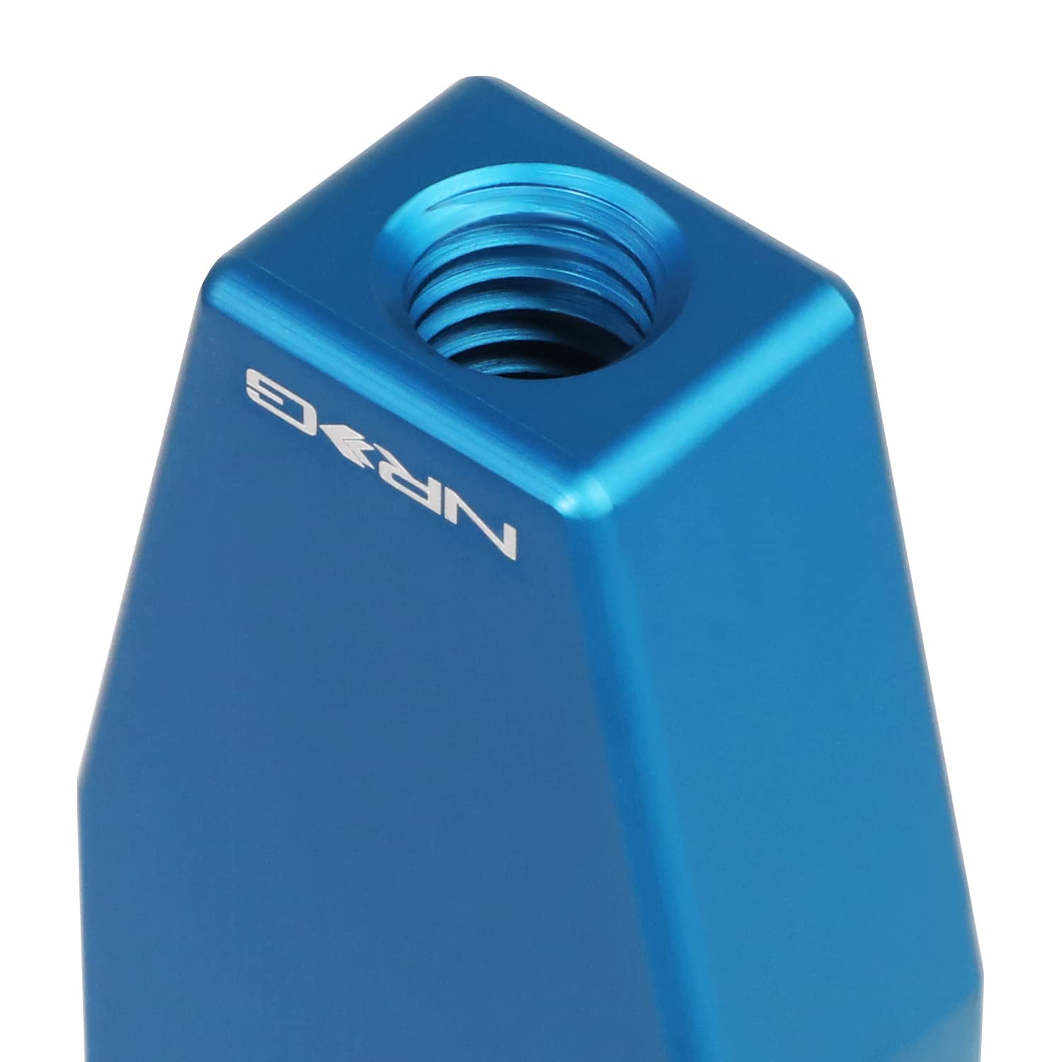 NRG Innovations M10 X 1.5 Aluminum Weighted SK-600BL-1015 Monolith Shift Knob,Blue