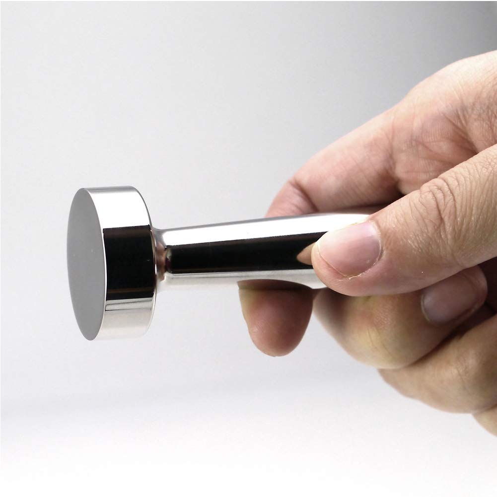Tamper Offee Long Handle Stainless Steel Flat Bottom Bar Accessories Tool Powder Kitchen Household Press Solid Portable for NESpresso