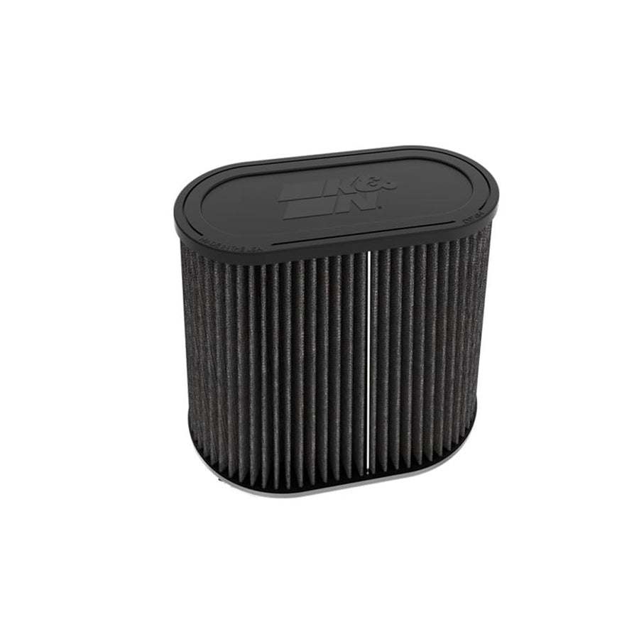 K&N Universal Dryflow Lifetime Clamp-On Air Filter: Dry Synthetic, Washable, Oil-Free: Flange Diameter: 3 In, Filter Height: 7.5 In, Flange Length: 1 In, Type: Dry Synthetic, RU-3136HBK