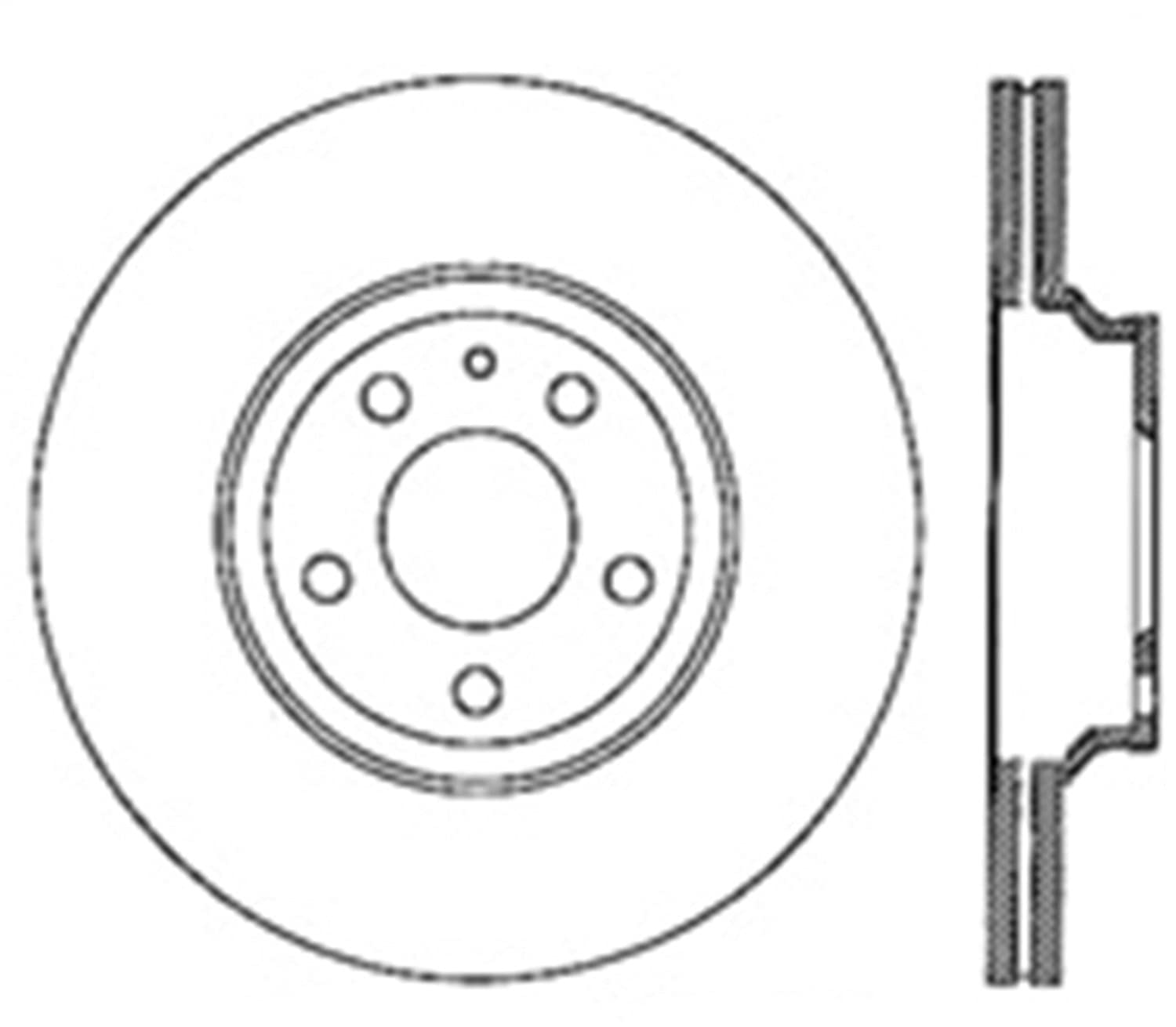 Brake Rotor StopTech (128.33117CR)