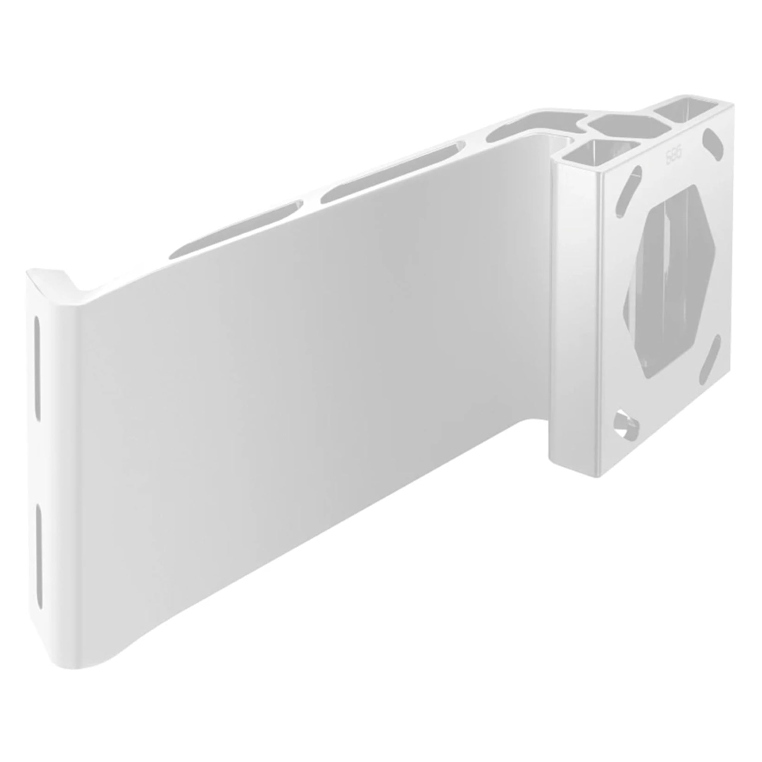 Minn Kota Raptor Jack Plate Adapter Bracket for Starboard – 8" Setback, 6" Rise, White
