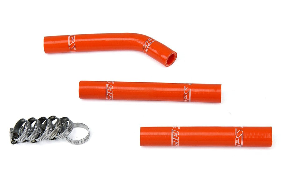 Orange Silicone HPS 57-1354-ORG Radiator Coolant Hose Kit