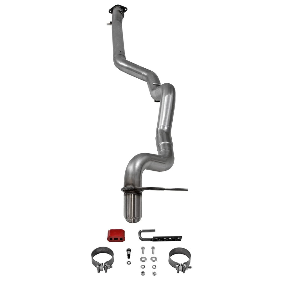 Outlaw Flowmaster 818124 Cat-Back System Stainless Single Exit - High Clearance