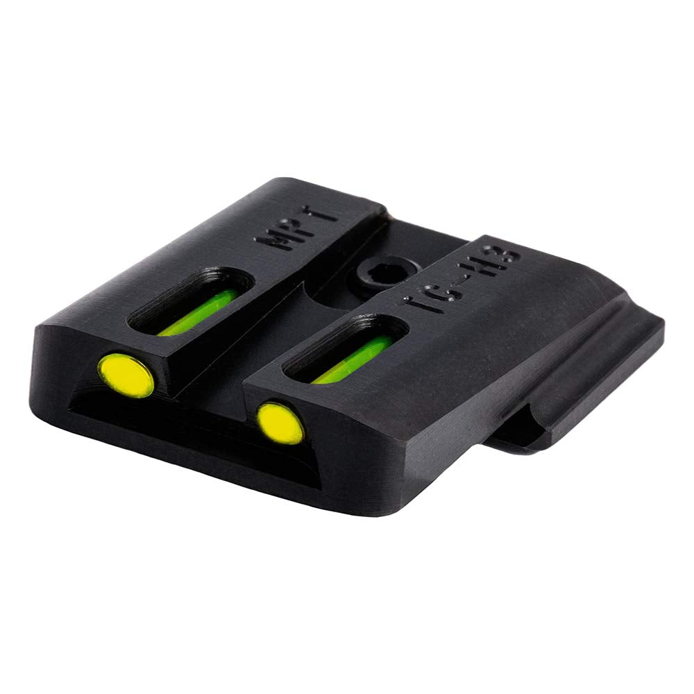 TFO TruGlo Fiber-Optic Handgun Pistol Laser Sight Accessories Set with TRIDOT Aiming System, Fits Most Smith & Wesson M&P, SD9 and SD40 Models, Yellow