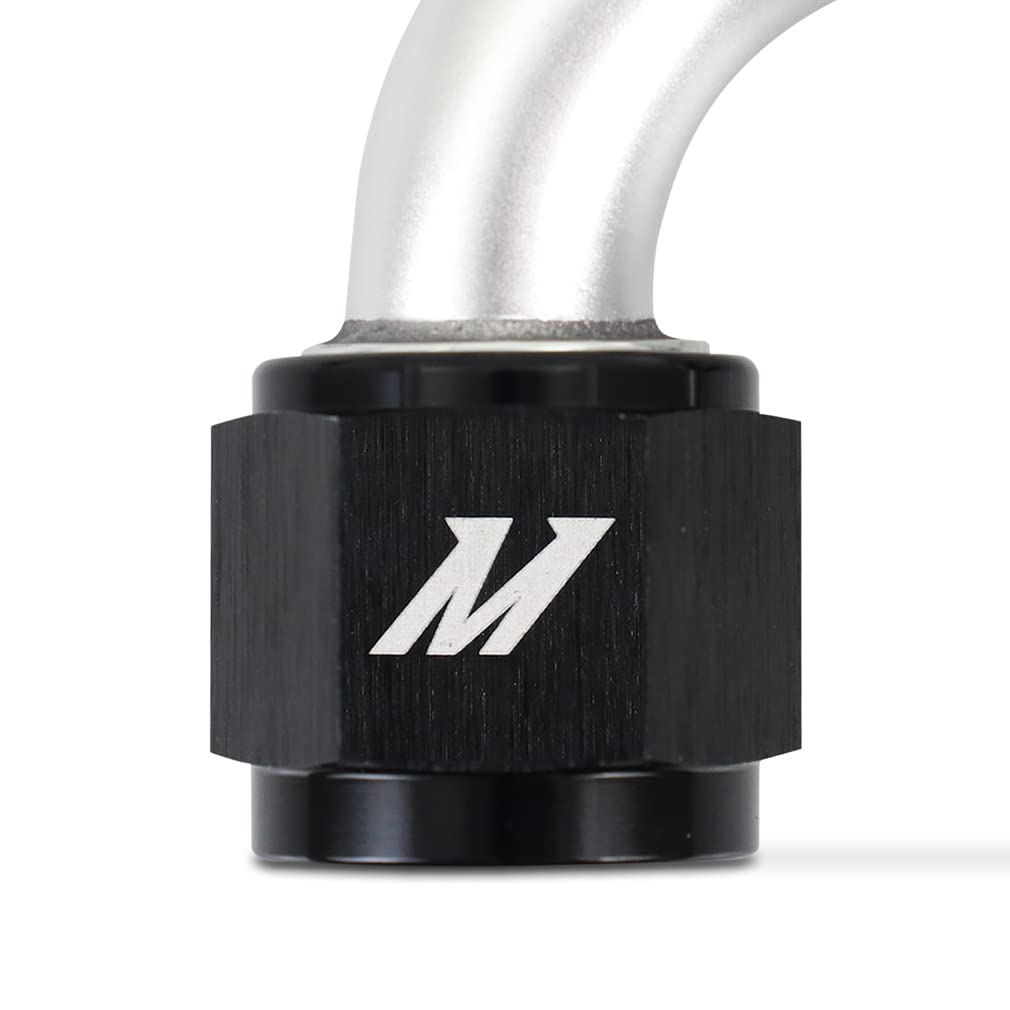 Push-Lock Mishimoto Fitting, 10AN, 120-Degree