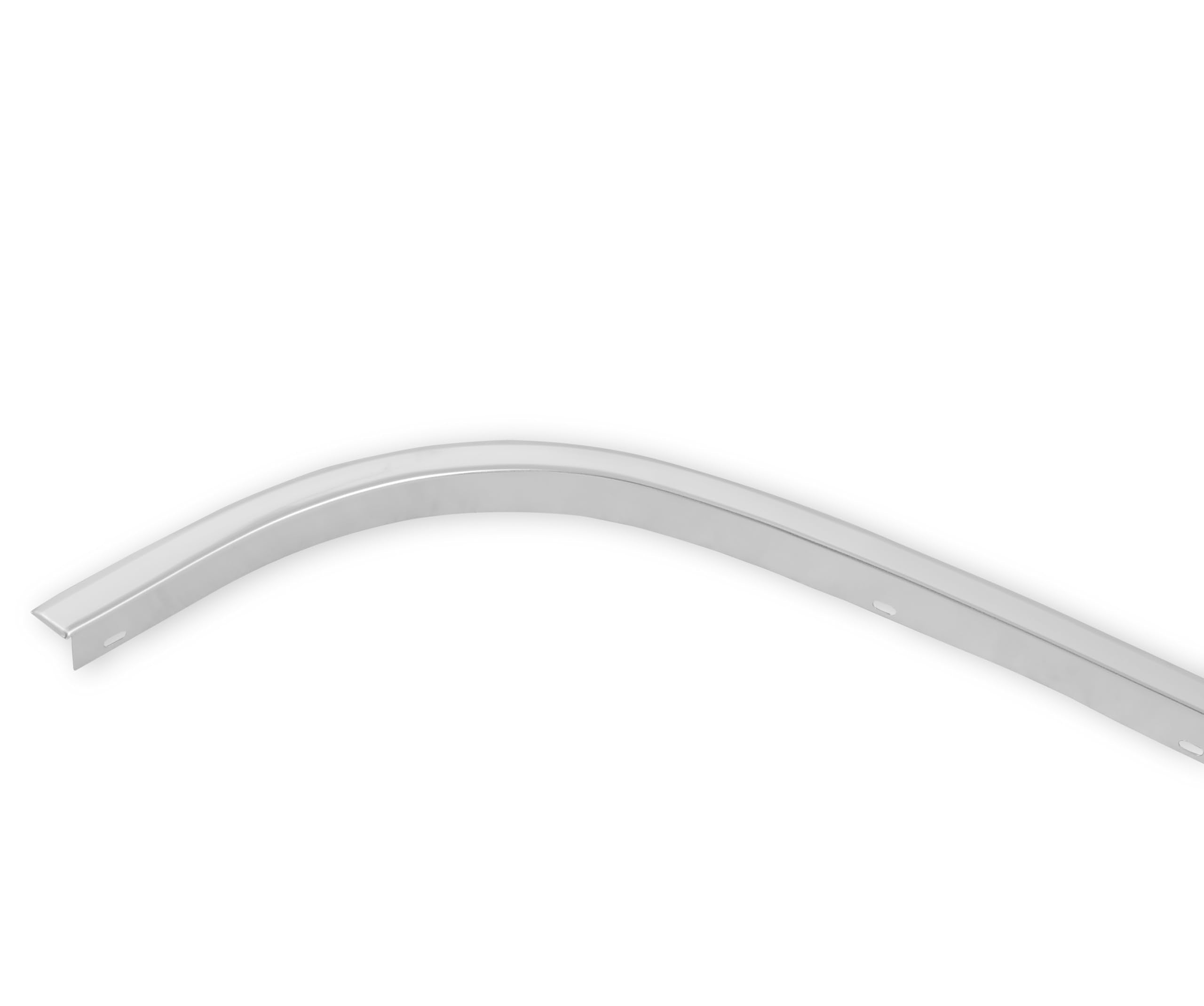 04-435 Brothers Trucks GMT400 Wheel Arch Molding - Rear - Chrome - Right