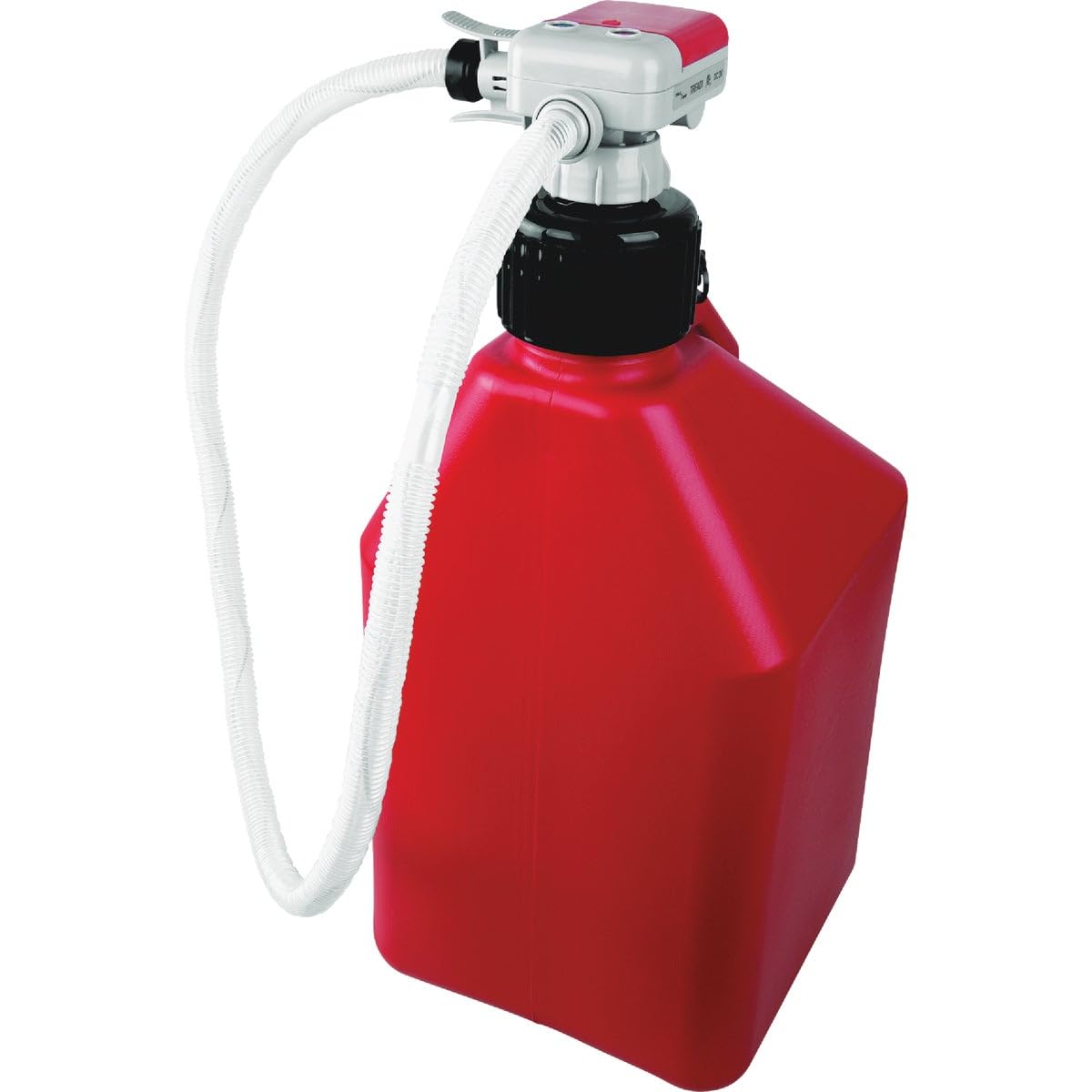 Terapump - Battery Powered TRFA01-XL Fuel Transfer Pump w/Extended Hoses and Utility Jug Adapter