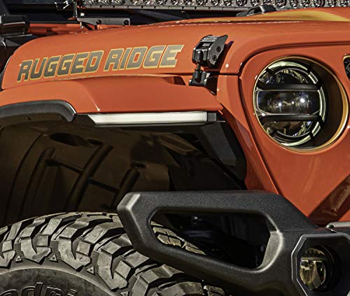 Max Terrain Rugged Ridge Fender Flares for Jeep Wrangler JL | Front & Rear Set | 11640.51 | Fits 2018-2025 Jeep Wrangler JL