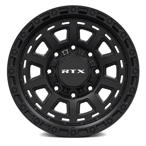 Custom RTX Wheel - 20x9, 0 Offset, 6x139.7 Bolt Pattern, 106.1mm Hub - Satin Black Rim