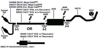 Pipe AP Exhaust 68458