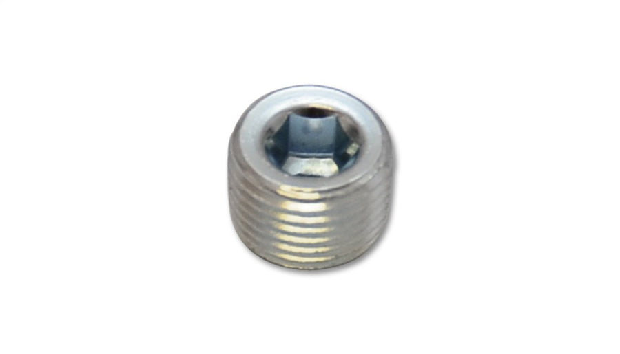 Power Vibrant Performance 11147 Fitting, Port Plug, Male 1/8 in. NPT, Mild Steel, Zinc Plated, each
