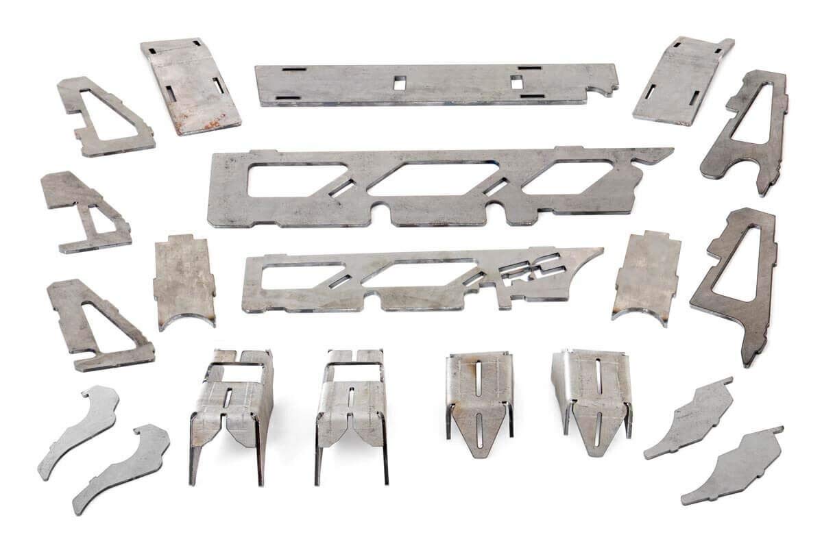 Dana 30 Rough Country Truss/Gusset Kit for 2007-2018 Jeep Wrangler JK - 10565