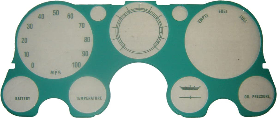 Dash Bezel Lens Brothers Trucks H6049-67 - without Tachometer